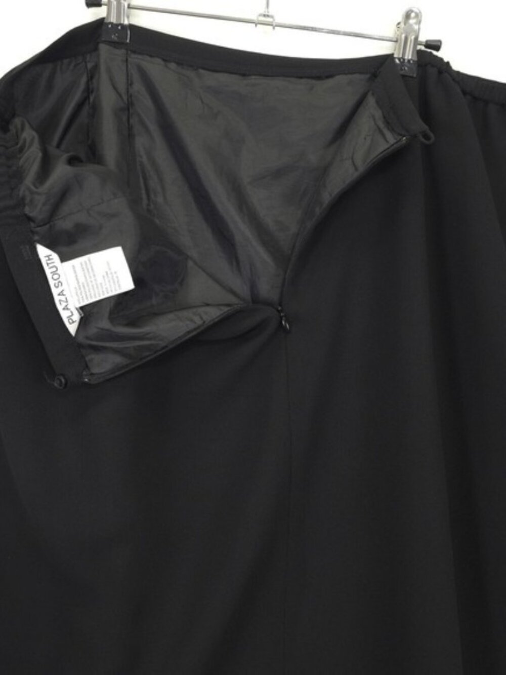 Black Skirt Suit Women 18 Embroidered Pleated Ruffle Church Feminine - Picture 3 of 7
